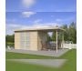 Chalet en bois 6,44 m² Umea - 1790