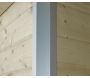 Chalet en bois profil aluminium contemporain 11.36 m² - GAS-0272