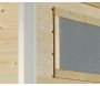 Chalet en bois profil aluminium contemporain 14.82 m² - GAS-0280