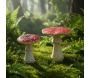 Champignon amanite tue-mouche en résine Forest - Farmwood animals
