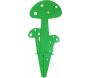 Champignon déco en métal vert