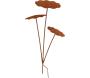 Champignon sur pic en métal rouillé - ESS-1907