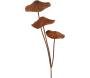 Champignon sur pic en métal rouillé - 6,90
