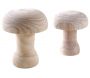 Champignons en paulownia (lot de 2)