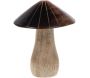 Champignons décoratifs en bois de manguier (Lot de 3) - AMA-4941