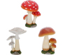 Champignons en résine (Lot de 3)