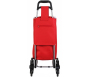 Chariot shopping en polyester 6 roues - 6