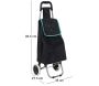 Chariot shopping 2 roues Hashtag - 6