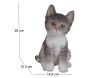 Chaton en résine 20 cm Kitten - VIVID ARTS