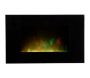 Cheminée design Volcano en acier et verre trempé noir - 10