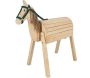Cheval de jardin en bois pour enfants