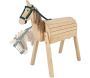 Cheval de jardin en bois pour enfants