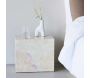 Chevet en MDF effet pierre York 30 x 35 x 25 cm - VENTURE HOME