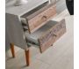 Chevet en aggloméré 2 tiroirs Malmo - 74,90