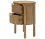 Chevet en bois 2 tiroirs Gothenburg 38 x 34.5 x 52 cm - 5