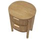Chevet en bois 2 tiroirs Gothenburg 38 x 34.5 x 52 cm - 6