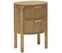 Chevet en bois 2 tiroirs Gothenburg 38 x 34.5 x 52 cm