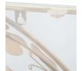 Chevet en métal et verre Butterflies 44.5 x 24.5 x 34.5 cm - 6