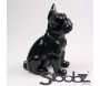 Chien bouledogue français coloré 37 x 25 x 22 cm - STOOBZ
