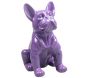 Chien bouledogue français coloré 37 x 25 x 22 cm
