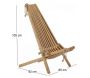 Chilienne en bois EcoChair - 147,63