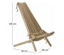 Chilienne en bois EcoChair - 179