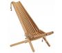 Chilienne en bois EcoChair avec coussin (Lot de 2) - 319