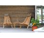 Chilienne scandinave avec repose-pieds - ECOFURN