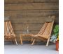 Chilienne scandinave avec repose-pieds - ECOFURN