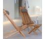 Chilienne scandinave avec repose-pieds - 6