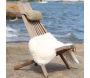 Chilienne scandinave avec repose-pieds - ECOFURN