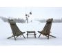 Chilienne scandinave avec repose-pieds - ECOFURN