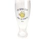 Chope à bière XXL en verre Humour