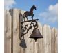 Cloche ancienne cheval en fonte - AUBRY GASPARD