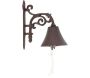Cloche de jardin fleurs en fonte - ESS-0127