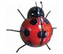 Coccinelle décorative en métal