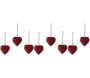 Coeur à suspendre en métal