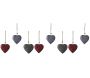 Coeur à suspendre en métal