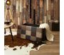 Coffre banc pliable en polyuréthane patchwork Helsinki - THE HOME DECO FACTORY