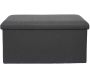 Coffre banc pliable en tissu Atome - CMP-5340