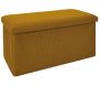 Coffre banc pliable en tissu Atome