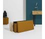 Coffre banc pliable en tissu Atome - THE HOME DECO FACTORY