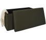 Coffre banc pliable en tissu Atome - 36,90