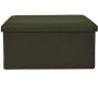 Coffre banc pliable en tissu Atome