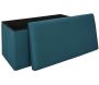 Coffre banc pliable en tissu Atome - 36,90