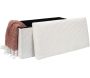 Coffre banc pliable en velours côtelé Scott - 6