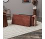 Coffre banc pliable en velours côtelé Scott - THE HOME DECO FACTORY