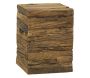 Coffre en bois massif recyclé - AUB-5060