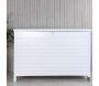 Coffre de jardin 150x90x 100 cm en aluminium Tiana - VENTURE HOME