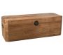 Coffre en pin et métal REWOOD